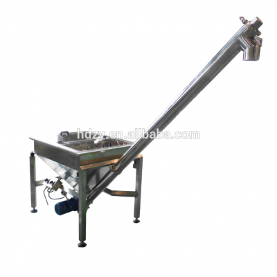 Rectangle Hopper Inclined Screw Feeder,screw conveyor machine