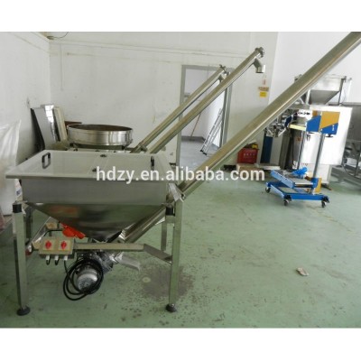 High Efficient Powder Auger Screw Feeder With Square Hopper