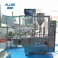 Cosmetics soft tube filling and sealing machine, facial cleanser filler